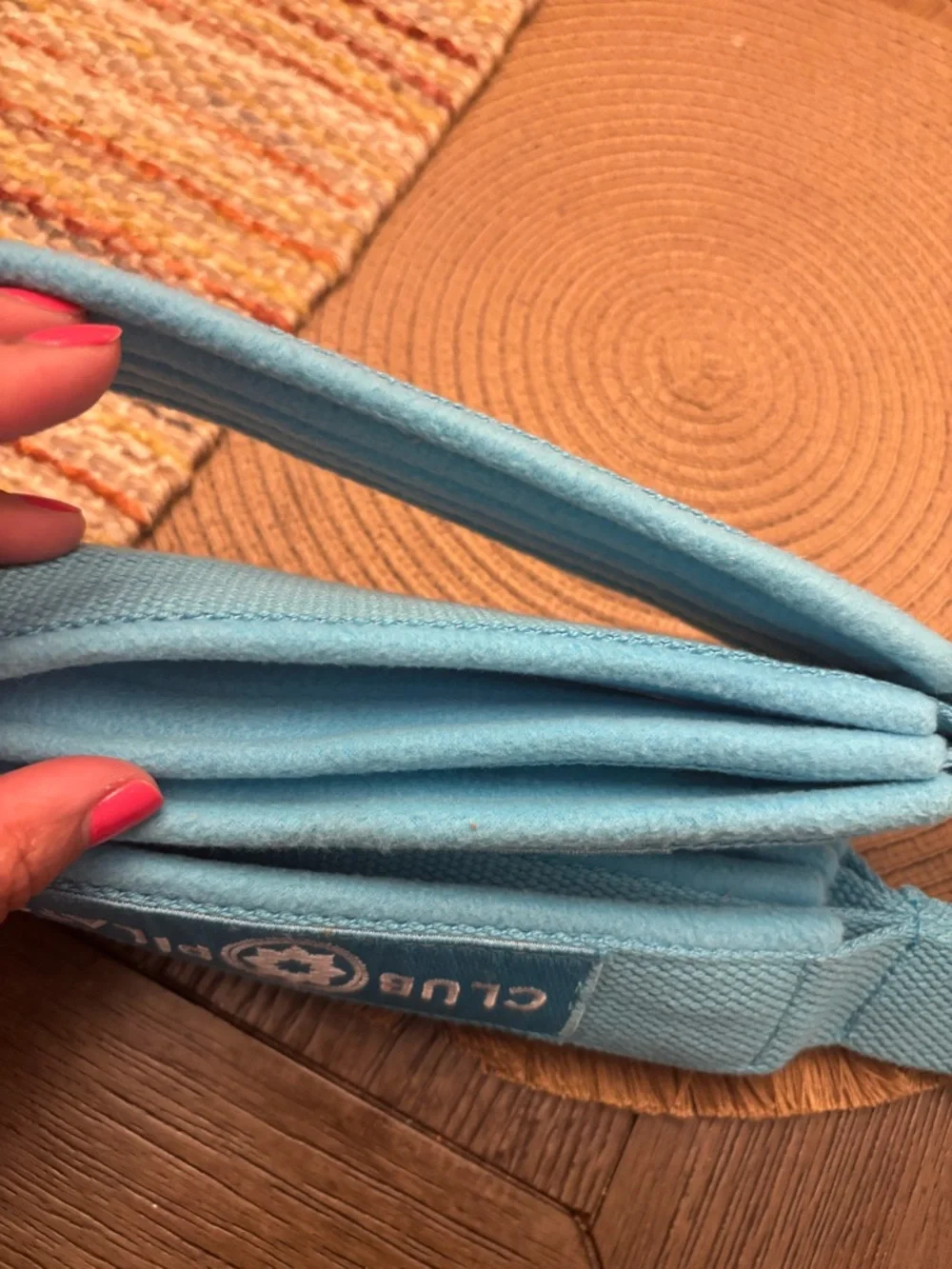 Club Pilates double loops strap for Pilates Reformer workout machine - Picture 4 of 4